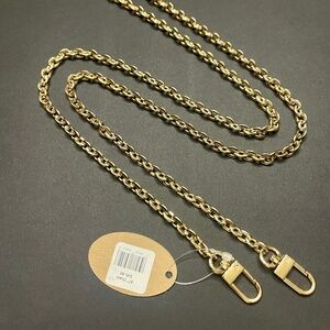Luxury Gold Crossbody Chain Replacement Strap 47” – with Swivel Clasps